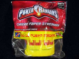 Power Rangers Birthday Party Supplies Plates Candle Table Cover Banner 