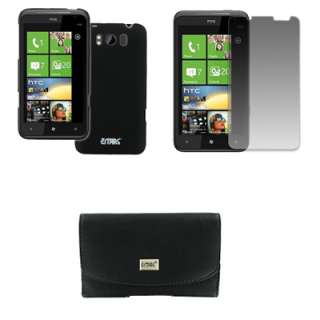   Case+Side Pouch+LCD Screen Protector for HTC Titan 886571441073  