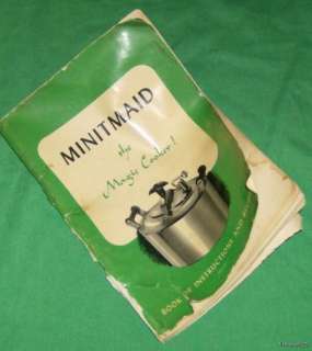 Vintage Minitmaid Aluminum Pressure Cooker / 1950s  