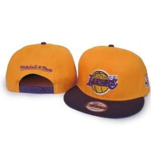  NBA L.A. Lakers 9Fifty Snapback Yellow Hat Sports 