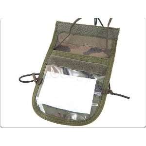  G&P Military Neck ID Pouch / Wallet (Woodland Camouflage 