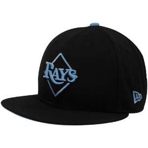 New Era Tampa Bay Rays Black Tonal Pop 59FIFTY Fitted Hat  