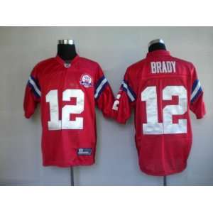   #12 New England Patriots Red NFL Jersey Sz52/xl