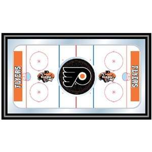  NHL Philadelphia Flyers Framed Hockey Rink Mirror Sports 
