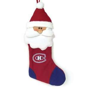  BSS   Montreal Canadiens NHL Santa Holiday Stocking (22 