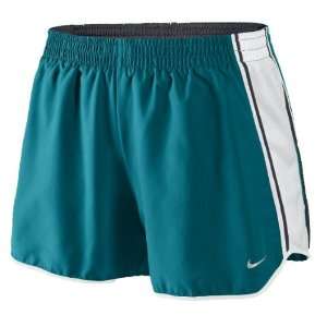  Nike Women,s Fit Dry Pacer Tempo Running shorts Turquoise 