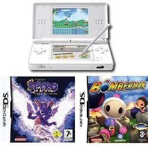  Nintendo DS Lite (Onyx) Bundle with 2 Games Electronics