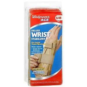   Ace Deluxe Wrist Stabilizer Left, Sm/Med, 1 ea 