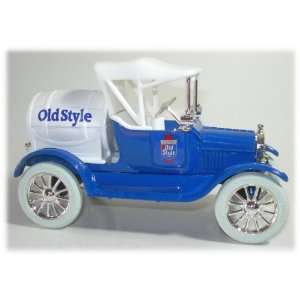   Old Style 1918 Ford Model T Runabout Die Cast Locking Coin Bank