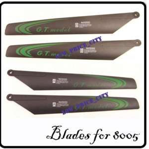 42 RC Helicopter QS8005 Part   2A 2B 4 Main blade Fans  
