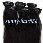 2010pcs Clip On Real Human Hair Extensions 613, 90g items in sunny 
