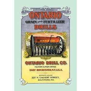  Vintage Art Ontario Drill Co.   08164 3