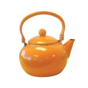  Calypso Basics 64 oz Harvest Tea Kettle in Orange with 