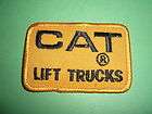 Vintage 1970s Caterpillar Cat Lift Trucks Patch