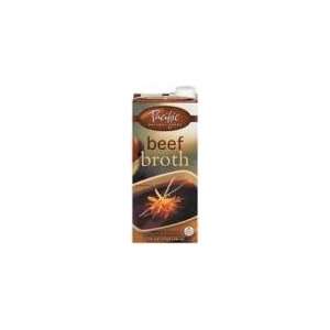 Pacific Natural Foods Natural Beef Broth 32 oz. (Pack of 12)  