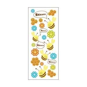   Classic Stickers Bizzy Bees; 6 Items/Order Arts, Crafts & Sewing