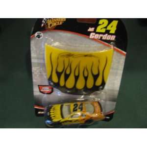 Jeff Gordon #24 Dupont Yellow With Black Flames Test Car Paint Scheme 