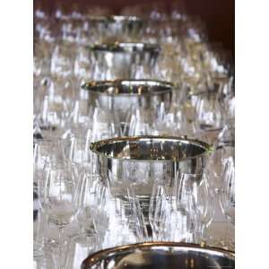  Table Set with Wine Tasting Glasses, Bodega Familia 