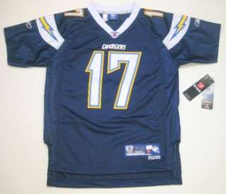   Diego Chargers Philip Rivers Stitched/Premier Youth Jersey Blue  