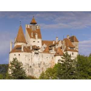  Bran Castle Perched Atop a 60M Peak in the Centre of the 