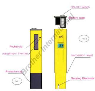 Digital pH Meter Tester Hydroponics Mesure Testeur  