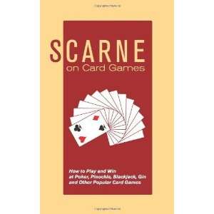  Scarne on Card Games How to Play and Win at Poker, Pinochle 