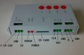 Smart LED Pixel Controller With SD Card  