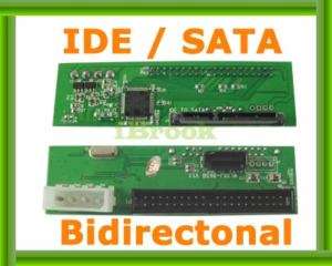 IDE PATA TO SATA SERIAL ATA BIDIRECTIONAL HDD ADAPTER  