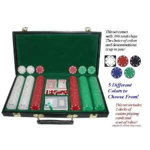 300 11.5 Gram SUITED Chips in Case   Casino Supplies Poker Chips Home 
