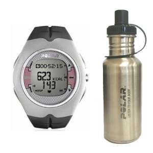 Polar 99039467 F 7 Heart Rate Monitor Grey with Stainless Steel Water 