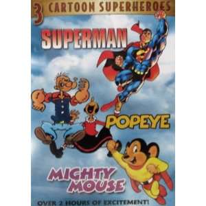  Superman ~ Popeye ~ Mighty Mouse ~ DVD 