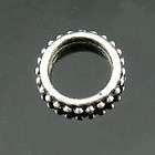 100Pcs Tibetan silver Dot Bail beads fit cha