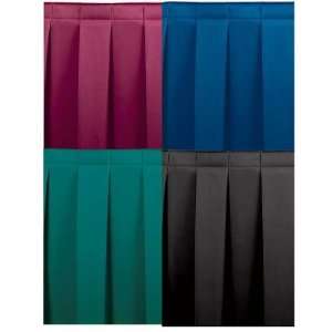 Portable Stage Shirred Pleat Skirting   48L x 7H 