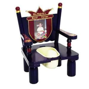    His Majestys Throne Prince Potty Chair or Potty Seat Baby