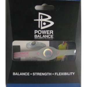  Power Balance Silicone Wristband Bracelet   (ColorClear w 