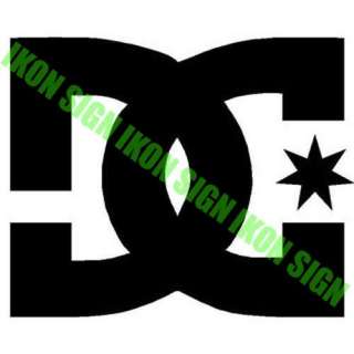 DC SKATEBOARD SHOES Vinyl Decal Sticker COMPANY LOGO  