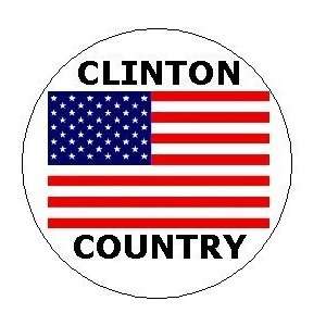   Pinback Button 1.25 Pin / Badge ~ Hillary President 