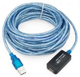 USB 2.0 Active Extension Repeater 480Mbp Cable 32FT 10M  