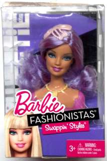 This is a Barbie Fashionistas Swappin Head by MATTEL. Complete with 
