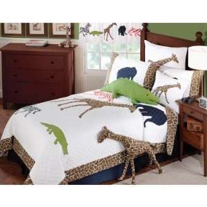  Jungle Quilt Set Size Full/Queen 3 PC