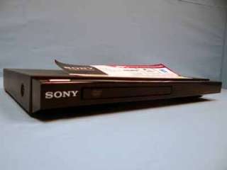 Sony DVP SR500H 1080p Upscaling DVD Player 027242788381  