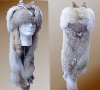 Mountain Man Coyote Pelt Fur Hats by custom order  