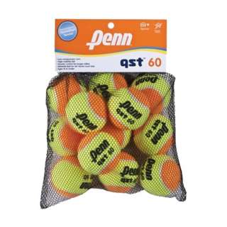 Penn Quickstart 60 Low Compression Tennis Balls   12 Pack in mesh bag