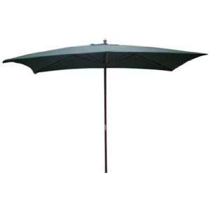  Rectangular Hunter Green Market Table Umbrella Patio 