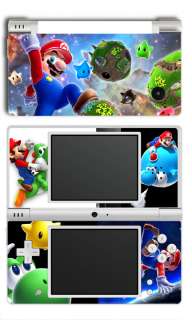 Nintendo DSi XL Super Mario Brothers Galaxy Game 2 Skins bros dsixl 