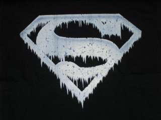 Superman Logo Ice (Toddler) T Shirt (Medium 5/6) New  