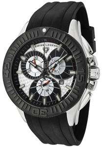 Swiss Legend Mens Evolution Chronograph Silver Textured Dial 10064 