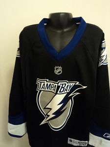 Reebok NHL Tampa Bay Lightning Youth Jersey NWT L/XL  