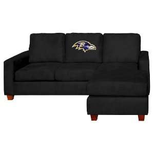  Home Team NFL Baltimore Ravens Front Row Sofa