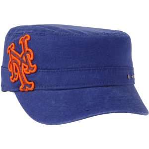  Era New York Mets Ladies Lace Fancy Military Adjustable Hat   Royal 